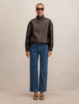 Nicki Mid-Rise Straight Jeans Forever New