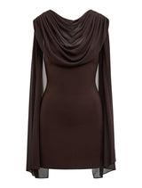 Bowie Mini Dress With Shawl Forever New