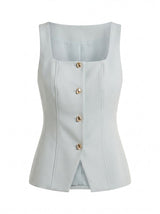 Lee Square Neck Waistcoat Forever New