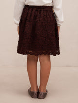 Bree Girls Lace Mini Skirt Forever New