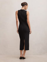 Frankie High Neck Keyhole Bodycon Dress Forever New