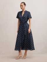 Therese Short Sleeve Midi Dress Forever New