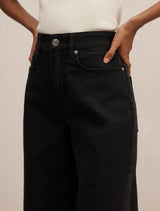Nicki Petite Mid-Rise Straight Jeans Forever New