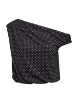 Mila Tipped Shoulder Drape Top Forever New