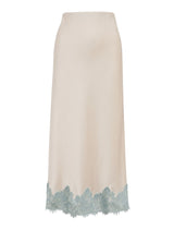 Adele Lace Trim Midi Skirt Forever New