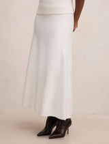 Elliotte Petite Knit Midi Skirt Forever New
