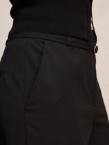 Kyla Petite Belted Straight Leg Pants Forever New
