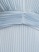 Leia Pleated Cape Maxi Dress Forever New