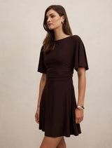 Cora T-Shirt Tie Mini Dress Forever New