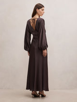 Vera Draped Batwing Maxi Dress Forever New