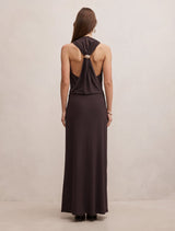 Jae Bubble Back Hardware Maxi Dress Forever New