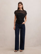Remy Sheer Mixed Top Forever New