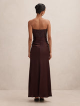Ivy Petite Lace Corset Maxi Dress Forever New