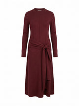 Irina Petite Long Sleeve Tie Knit Dress Forever New