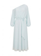 Samantha Tipped Draped Midi Dress Forever New