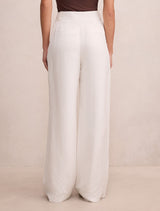 Eva Linen Wide Leg Pants Forever New