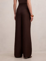 Eva Linen Wide Leg Pants Forever New