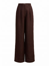 Eva Linen Wide Leg Pants Forever New