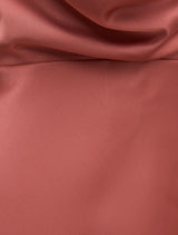 Becca Cowl Halter Satin Dress Forever New