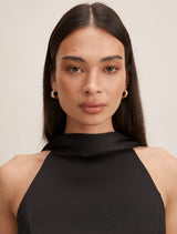 Millie High Neck Cape Top Forever New