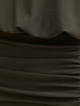 Parker Draped Jersey Midi Dress Forever New