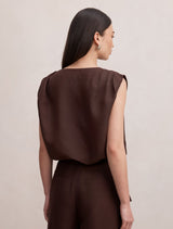 Naia Bubble Hem Top Forever New
