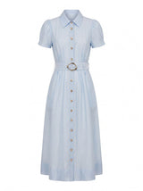 Avery Petite Short Sleeve Midi Dress Forever New