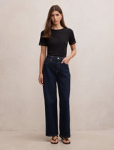 Nina Lace Trim T-Shirt Forever New