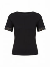Nina Lace Trim T-Shirt