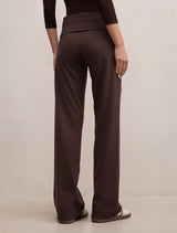 Wren Fold Waist Wide Leg Pants Forever New
