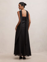 Laney Petite Corset Maxi Dress