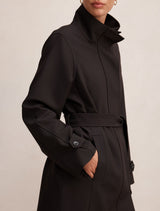 Florence Funnel Neck Trench Coat Forever New