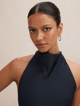 Clementine Petite Satin Maxi Dress Forever New