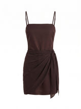 Sienna Linen Sarong Mini Dress Forever New