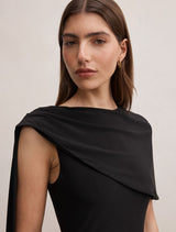 Kosa Cape Scarf Maxi Dress Forever New