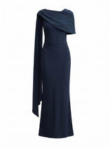 Kosa Cape Scarf Maxi Dress Forever New