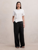 Lily Linen Drawstring Pants Forever New