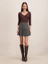Selena Trim Lace Long Sleeve Top Forever New