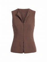 Drew Zip Front Top Forever New