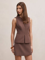 Drew Zip Front Top Forever New