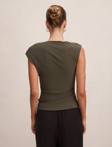 Logan Asym Shoulder Top Forever New