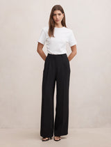 Eva Crepe Wide Leg Pants Forever New