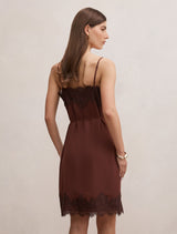 Wisteria Lace Detail Midi Dress Forever New