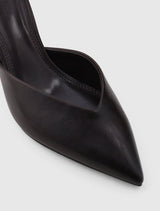 Pamela Pointed Toe Mule Heel Forever New