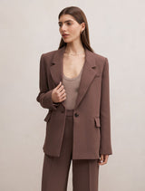 Demi Single Breasted Blazer Forever New