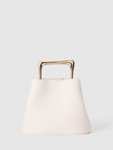Martha Metal Handle Bag 0 Ivory Forever New