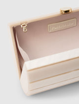 Abbey Acrylic Rectangular Clutch Forever New