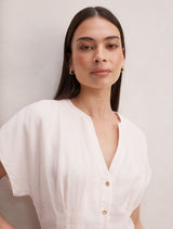 Jemma V Neck Blouse Forever New