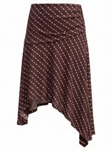 Polly Hanky Hem Midi Skirt Forever New