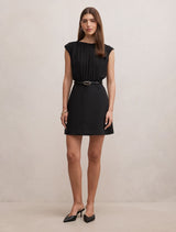 Quinn Gathered Bodice Mini Dress Forever New